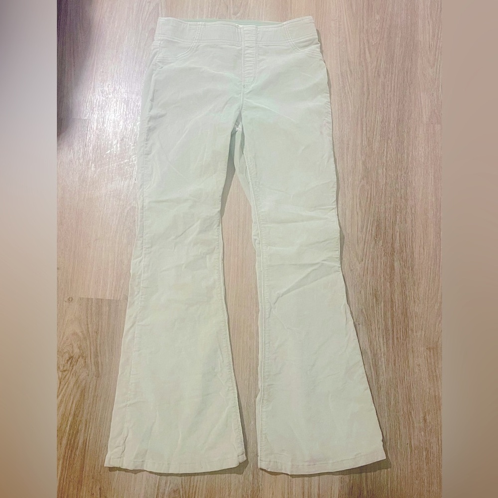 FREE PEOPLE Mint Super Soft Bell Bottom Corduroy Pants